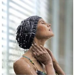 Fashy Sininen Kangas Suihkumyssy