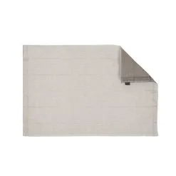 Jokipiin Pellava Laituri 75x50 Cm Beige/luonnonväri Kylpymatto