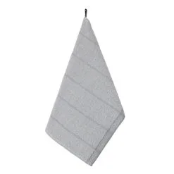 Jokipiin Pellava Laituri 75x50 Cm Valkoinen/tummanharmaa Käsipyyhe