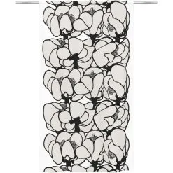 Vallila Makeba Black Out 140x250 Cm Verho