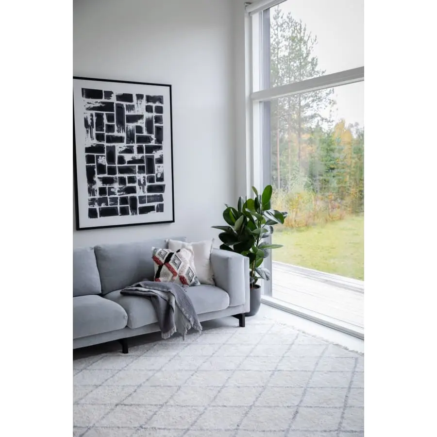 Aina Salmiakki Paimentolaispuuvillamatto 6 Aina Salmiakki Paimentolaispuuvillamatto - Image 4