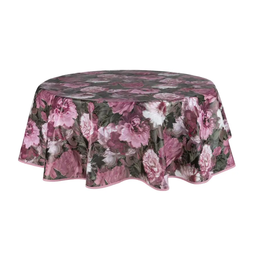 Apukokki Pioni 155 Cm Pyöreä Vahakangas 4 Apukokki Pioni 155 Cm Pyöreä Vahakangas - Image 2