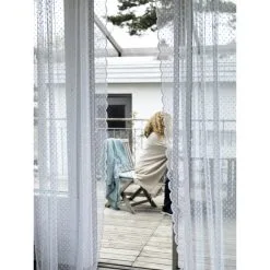 Noble House Dot Lace 2 Kpl Valmisverhot 8 Noble House Dot Lace 2 Kpl Valmisverhot -Matot boutique 7318161466751 2