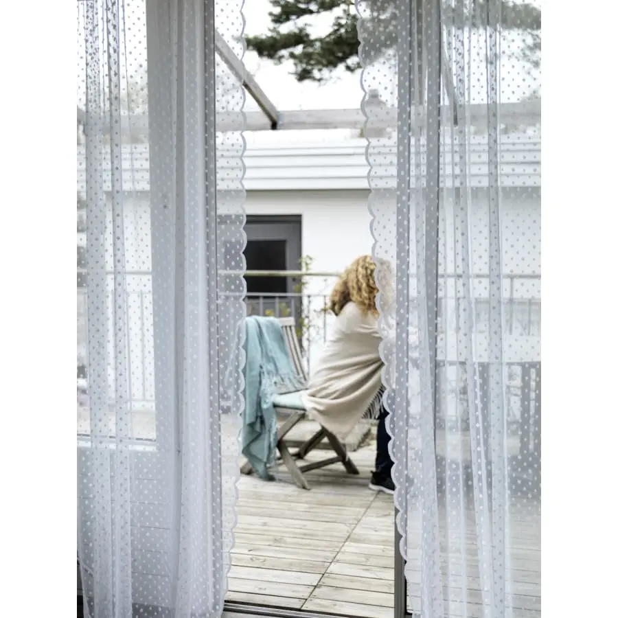 Noble House Dot Lace 2 Kpl Valmisverhot 5 Noble House Dot Lace 2 Kpl Valmisverhot - Image 3