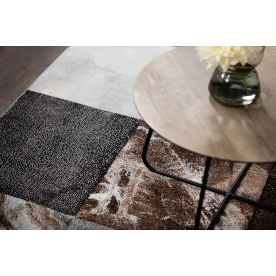 K/M Matt & Tekstilgrossisten K/M Brilliance Dark Square Matto 6 K/M Matt & Tekstilgrossisten K/M Brilliance Dark Square Matto - Image 4